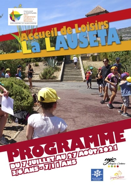 Programme de l'accueil de loisir la Lauseta - été 2021