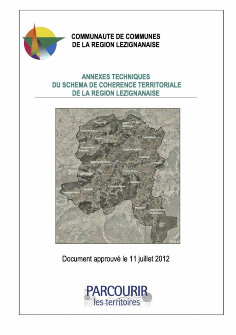 Annexe technique du schéma de cohérence territoriale de la région Lézignanaise