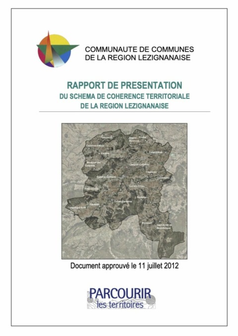 Rapport de présentation du schéma de cohérence territoriale de la région Lézignanaise