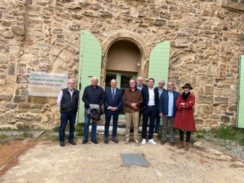 Rencontre au Château de Boutenac