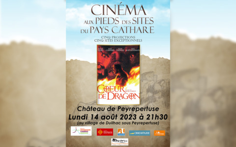 Cinéma aux pieds des sites du Pays Cathare - Peyrepertuse