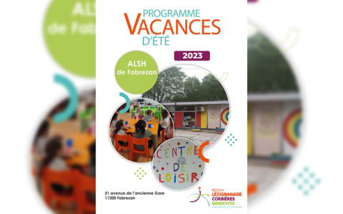 Programme des vacances d'été - ALSH de Fabrezan