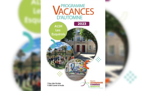 Programme des vacances d'automne- ALSH Les Esquirols