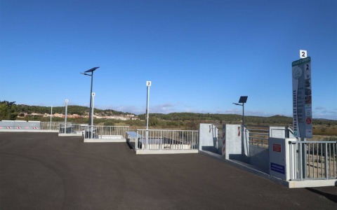 Travaux sur la déchèterie de St Laurent de la Cabrerisse