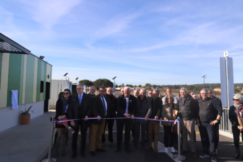 Inauguration de la déchèterie de Lézignan-Corbières Nord