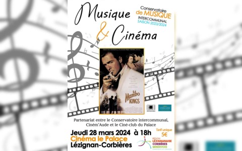 Musique et cinéma - Conservatoire intercommunal