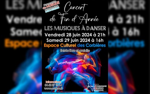 Les Musiques à Danser - Concert de fin d'année