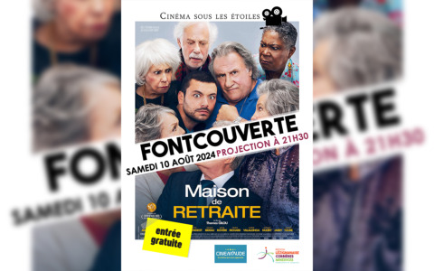 Cinéma sous les étoiles – Fontcouverte Cinéma sous les étoiles – Fontcouverte