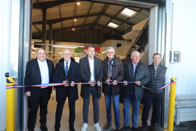 Inauguration de la nouvelle plateforme courrier
