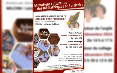 Atelier d’art-pédagogie autour de l’argile
