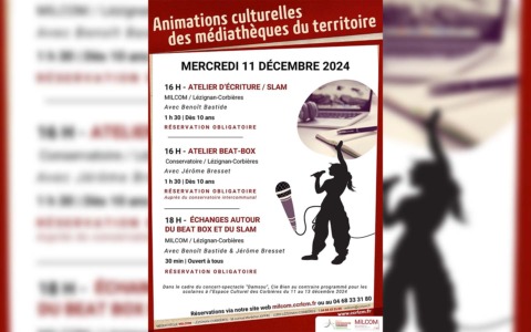 Ateliers beat-box & Slam Ateliers beat-box & Slam