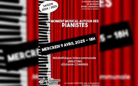Moment musical autour des pianistes