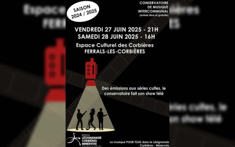 Le conservatoire fait son show télé ! – 27 juin