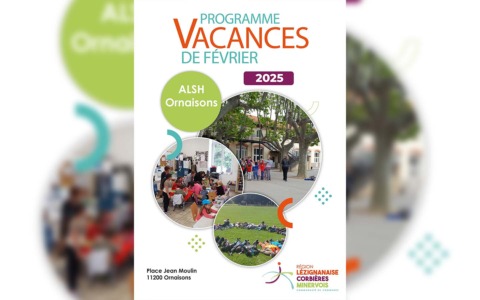 Programme des vacances de Février – ALSH d’Ornaisons Programme des vacances de Février – ALSH d’Ornaisons