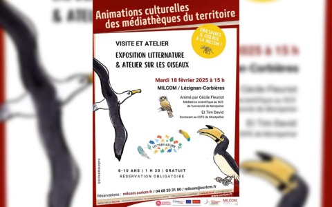 Exposition Litternature & atelier sur les oiseaux Exposition Litternature & atelier sur les oiseaux