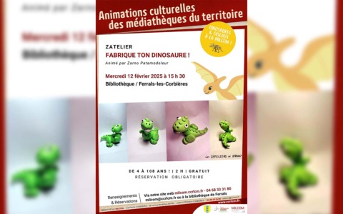 Fabrique ton dinosaure – Ferrals-les-Corbières