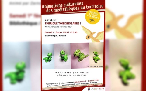 Fabrique ton dinosaure – Roubia