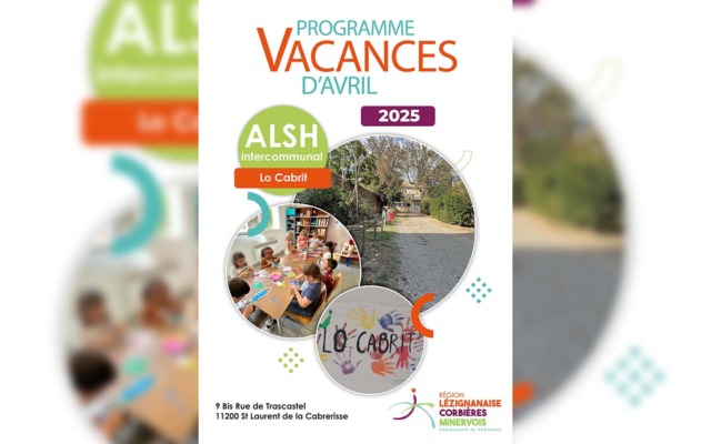 Programme des vacances d’avril – ALSH Lo Cabrit