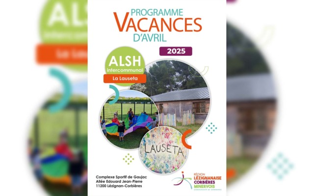 Programme des vacances d’avril – ALSH La Lauseta
