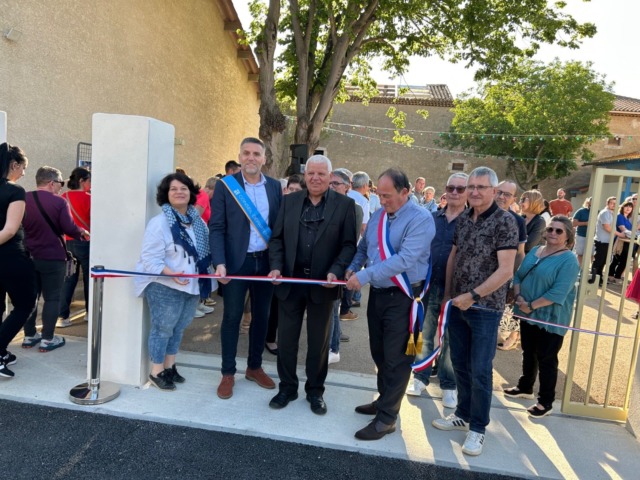 Inauguration de travaux – Cruscades