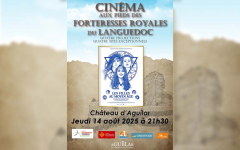 Cinéma aux pieds des Forteresses Royales du Languedoc – Château d’Aguilar