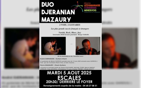 Duo Djeranian Mazaury – Escales