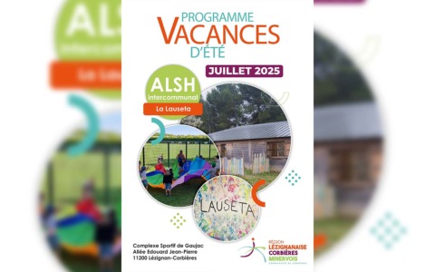 Programme des vacances d’été – ALSH La Lauseta – Juillet 2025