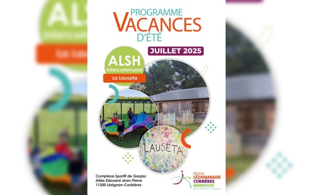 Programme des vacances d’été – ALSH La Lauseta – Juillet 2025