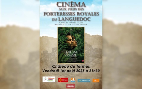 Cinéma aux pieds des Forteresses Royales du Languedoc – Château de Termes
