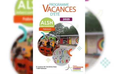 Programme des vacances d’été – ALSH de Fabrezan