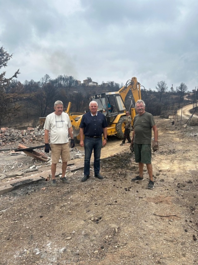 Solidarité après les incendies