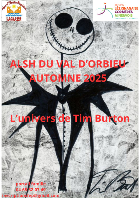 Programme des vacances d’octobre – ALSH du Val d’Orbieu Programme des vacances d’octobre – ALSH du Val d’Orbieu