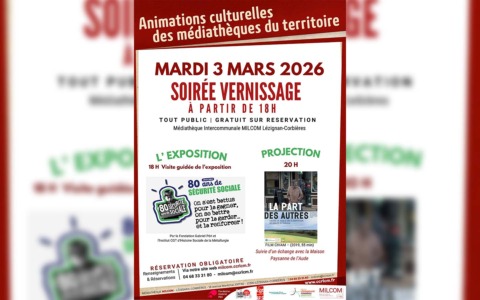 Vernissage de l’exposition “80 ans de sécurité sociale” Vernissage de l’exposition “80 ans de sécurité sociale”