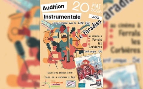Audition instrumentale Audition instrumentale