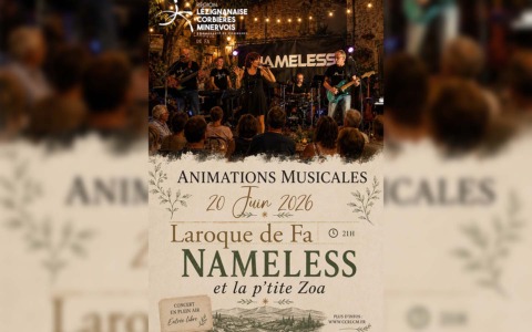 Nameless et la P’tite Zoa – Laroque de Fa Nameless et la P’tite Zoa – Laroque de Fa