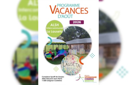 Programme des vacances d’été – Août – ALSH la Lauseta Programme des vacances d’été – Août – ALSH la Lauseta