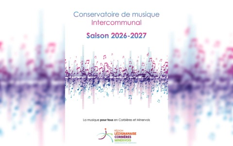 Conservatoire intercommunal – saison 2026-2027 Conservatoire intercommunal – saison 2026-2027